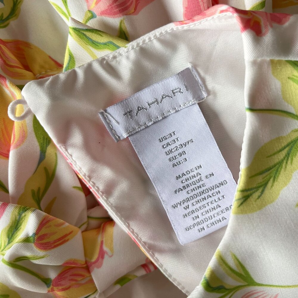 Tahari tulip bow dress 3T - Picture 5 of 11